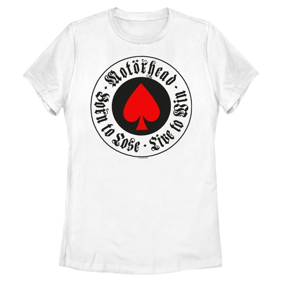 Womens Motorhead Born To Lose, Live To Sin T Shirt