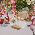 thumbnail image 4 of YAOMOBB Party Accessories DIY Acrylic Sign Table Number Plate with Stand Smooth Transparent Wedding Party Decoration, 4 of 7
