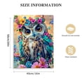 thumbnail image 2 of JRXY Canvas Wall Art,Innocent Owl Print Canvas Painting for Bedroom Living Room Kitchen Bathroom Corridor Dining Room Hotel Decor 16x20 in, 2 of 5