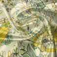 thumbnail image 5 of Ambesonne Floral Valance Pack of 2, Watercolor Leaves Blossom, 42"X12", Pastel Green Multicolor, 5 of 5