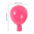 thumbnail image 2 of HEALEEP Bulk Beads 6Pcs Acrylic Balloon Shape For Diy Projects And Jewelry Making Assorted Color, 2 of 8
