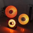 thumbnail image 3 of Mini calentador eléctrico de 220 V, calentador de ventilador de escritorio portátil, calentador de aire caliente con tubo de cuarzo, calentador para el hogar y la oficina para el invierno, 6 pulgada, 3 of 3