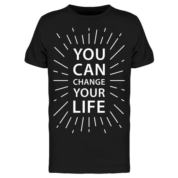 You Can Change Inspiring Tee Men's -Image by Shutterstock