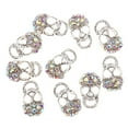 thumbnail image 3 of 10pcs Skull Glitter Rhinestones 3D Nail Art Decoración Herramientas Joyería , Plata Baoblaze Nail Art Tips Decoration, 3 of 5