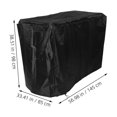 thumbnail image 2 of FESTFENDS Heavy Duty Rainproof Atv Cover Black All Weather Protective Outdoor Vehicle Shield, 2 of 8