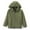 Army Green, variant on Kids Fleece Warm Jacket Long Sleeve Hoodies Fleece Jackets Full Zip Winter Jackets For Kids Size 3-4 Years Girls Clothes