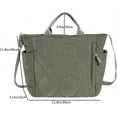 thumbnail image 6 of Kukuzhu Quilted Tote Bag for Women Puffer Hobo Handbag Lightweight Quilted Padding Shoulder Bag Nylon Padded Crossbody Bag, 6 of 6