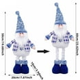 thumbnail image 6 of Dserhfy Long Leg Christmas Plush Doll Standing Santa Snowman Reindeer Figure with Stretchable Leg for Holiday Winter Home Decoration, 6 of 8