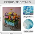 thumbnail image 3 of Diamond Art Kits for Adults - 5d Rustic Floral Cart Display Diamond Painting for Adults, Diamond Art for Adults Beginners, Diamond Painting Kits for Adults for Home Wall Decor, 3 of 7