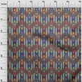 thumbnail image 2 of oneOone Viscose Chiffon Fabric Stripe Ikat Fabric Prints By Yard 42 Inch Wide, 2 of 4