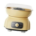 thumbnail image 4 of Máquina de azúcar de algodón portátil EE. UU. 500W Bajo ruido eficiente fácilmente use un regalo de azúcar de regalo de algodón fácilmente para cumple Amarillo, 4 of 9