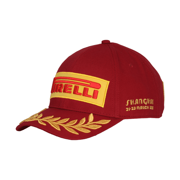 Pirelli Podium Special Edition Shanghai China GP 1st Place Hat Red