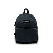 Everest Unisex Classic Backpack with Front Organizer, Navy Blue