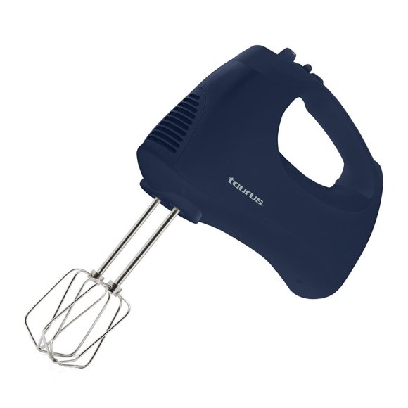 Batidora Manual Taurus 5 Velocidades Batidores Cromados Azul