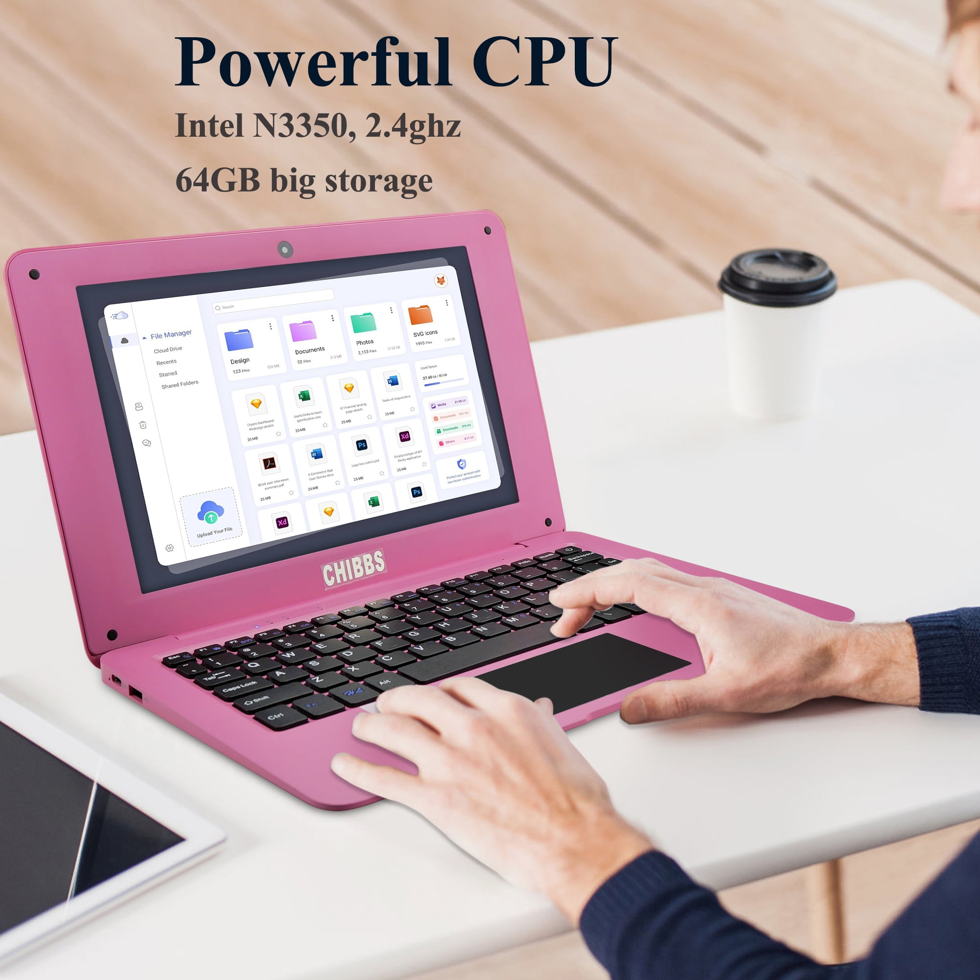 T&C 10 Inch Small Notebook, Windows 10, Intel Z-8350, 6GB T&C 10 Inch Small Notebook, Windows 10, Intel Z-8350, 6GB