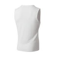 thumbnail image 4 of ADSSDQ Men's Ribbed Knit Tank Tops, Casual Sleeveless Tank Shirts Summer Classic Beach T-Shirts Breathable Muscle Tee White XL, 4 of 4