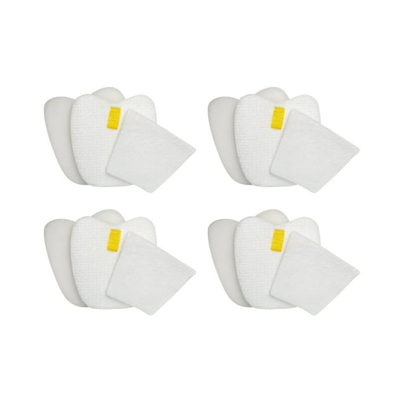 Nispira Pre Motor Filter Replacement For Shark Zero-M Ultra-Light Rocket Stick Vacuum HV345 ZS350 ZS350C ZS351 ZS351C ZS352 | XPMFK320 1084FTV320, 4 Pk