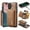 Brown, variant on Allytechgroup Wallet Case for iPhone 16, PU Leather Wallet Case with Detachable Cards Holder Kickstand Support Wireless Charging Shockproof Protective Bumper for Women Men, Black