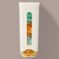 thumbnail image 2 of Kitchen Wall Mounted No Punched Rectangular Shopping Bag Storage with Lid, 2 of 4