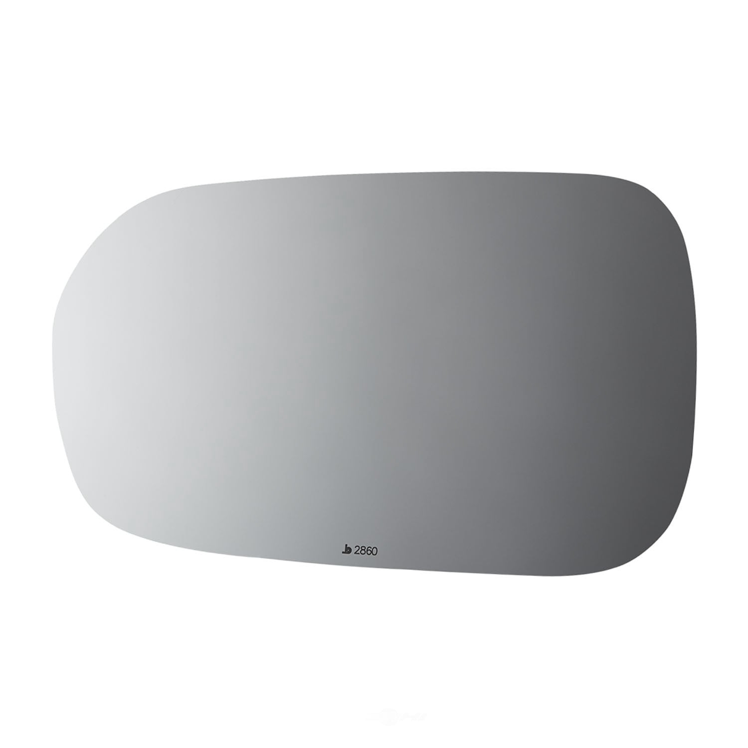 Burco Side View Mirror Replacement Glass - Clear Glass - 2860