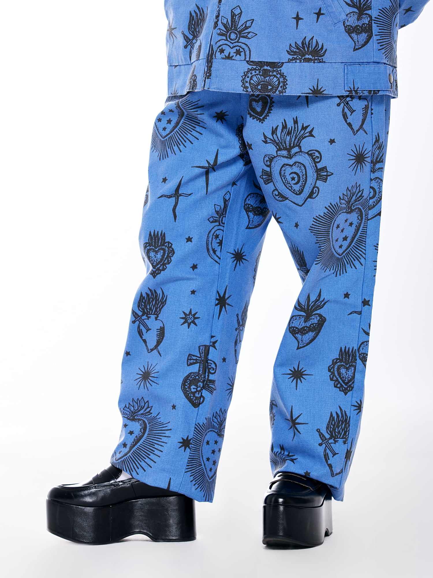Hija De Tu Madre, Unisex Graphic Pant, Sacred Heart, Sizes XS-3XL