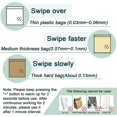 thumbnail image 4 of mini Scelleur Sous Vide Portable Et Cutter (gris), Scelleur Thermique Recargable 2 En 1 Pour Les Sacs De Conservation Des Aliments, Les Snacks,, 4 of 4