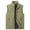 Army Green, variant on Men's Utility Vest Solid Color Lapel Design Multi-Pocket Sleeveless Thin Lightweight Breathable Summer Outdoor Casual Work Waistcoat