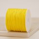 thumbnail image 1 of Zhuge Cordón de nailon para pulseras, cordón de seda satinada con forma de cola de rata, cordón sedoso para abalorios, pulseras trenzadas, collares, fabricación de joyas, amarillo, 1 of 5