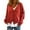 Red, variant on Viikei Plus Size Womens Cardigans Clearance Winter Coats for Women Solid Buttons Knitted Sweater Cardigan Jackets