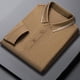 thumbnail image 4 of Blusa y camisa de manga larga con cuello vuelto para hombre, pijama deportivo para el hogar, camiseta de color liso, blusa deportiva de poliéster para hombre, 4 of 7