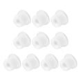 thumbnail image 1 of 10 PCS Tapón de Reemplazo de Silicona para Sal, Tapón Hueco Reutilizable de 3/5 pulgadas para Botellas de Sal, Blanco, 1 of 5