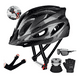 thumbnail image 1 of Casco Ciclismo De Bicicleta Con Guantes+gafas+máscara+manga Xtellar negro, 1 of 4