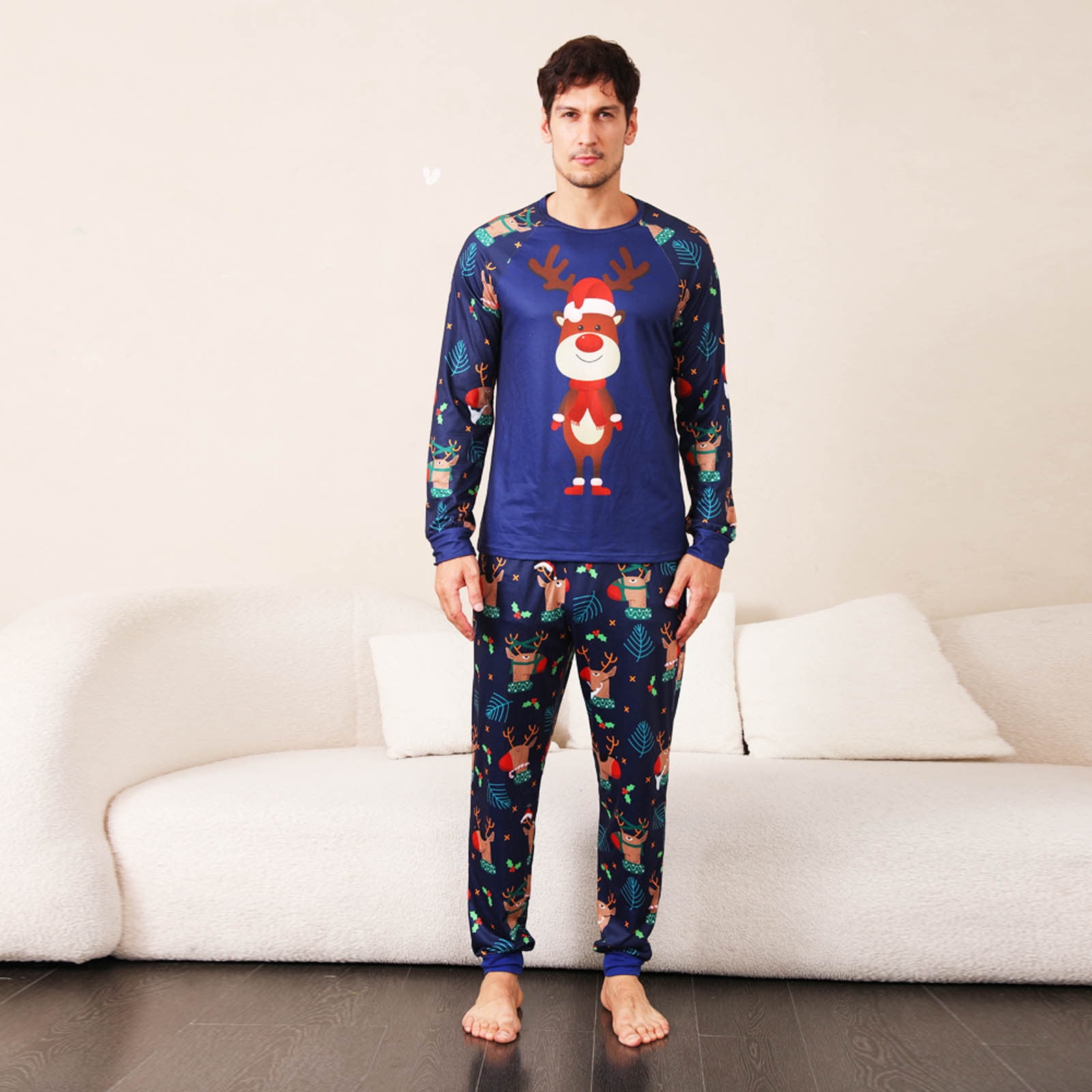 Couples holiday pajamas sale