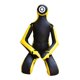 thumbnail image 1 of Bolsa para maniquí de , sin relleno, para karate, judo, taekwondo, artes marciales y judo Amarillo 53 pulgadas, 1 of 8