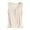 Beige, variant on Tank Top for Women Sleeveless Crewneck Pajama Tops for Women Home Sleep Loungewear Tanks
