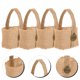 thumbnail image 4 of KAKOWELY 4 bolsas de dulces para banquetes, bolsas de almacenamiento decorativas, cestas de flores, bolsas de arpillera para fiestas de bodas., 4 of 5