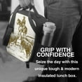 thumbnail image 6 of Rateoe Cattle Drive By Two Cowboys Lunch Bag Reusable Lunch Box with Shoulder Straps for Men Women Insulated Portable Lunchbox for adults Suitable for School Work Picnic, 6 of 7