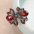 thumbnail image 4 of Mini Jaw Clips Metal Crystal Hair Claws Non Slip Flower Barrette Vintage Metal Rhinestone Hair Clip Accessories for Women Girls, 4 of 9