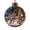 #5 white, variant on Light Up Christmas Ball Ornament, LED Clear Hanging Bauble with Miniature Scene, Holiday Tree Decor