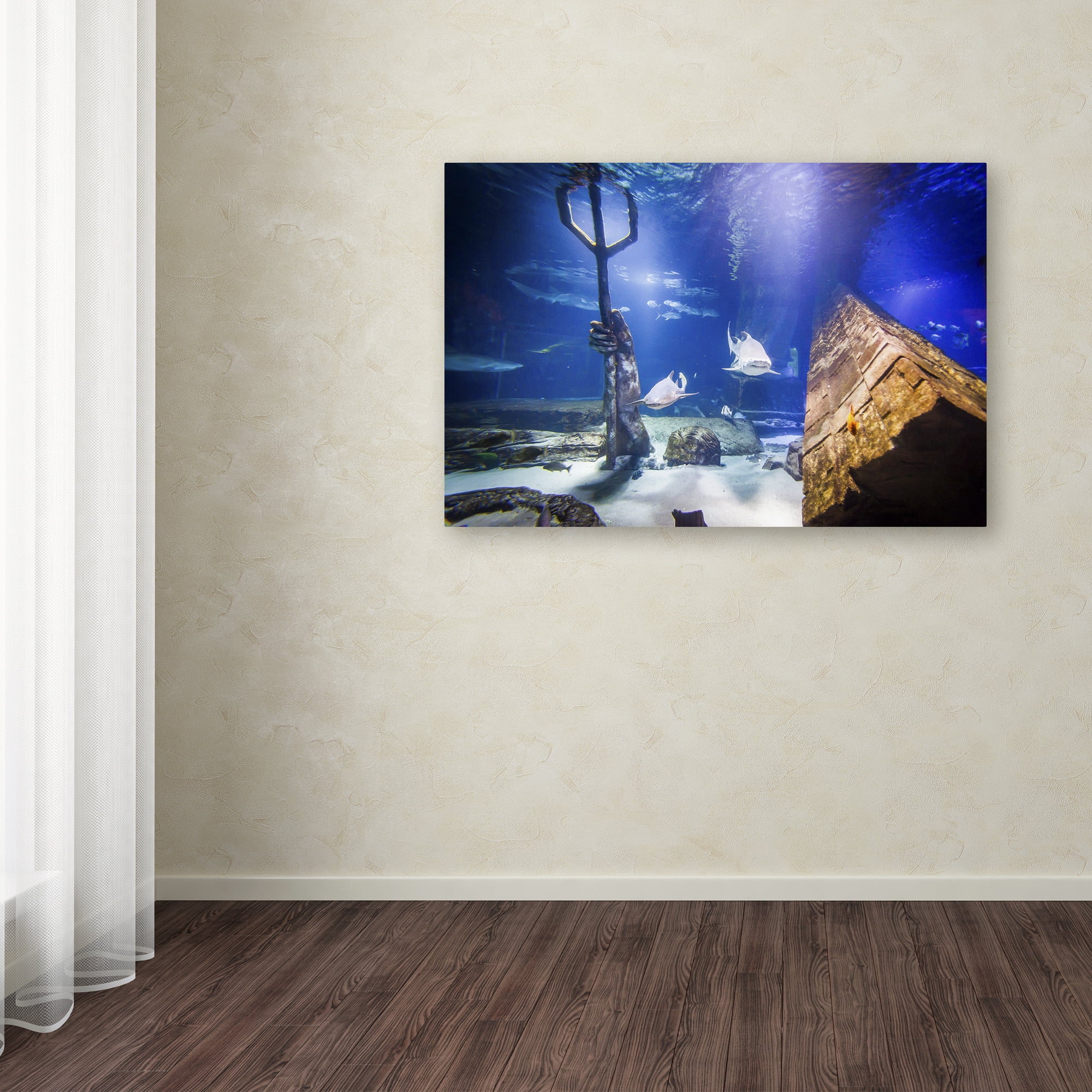 Trademark Fine Art "Maybe Atlantis" Canvas Art by Yale Gurney