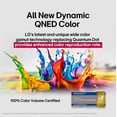thumbnail image 4 of LG 43” Inch QNED80 4K Smart TV | α7 AI Processor 4K Gen 8 | Local Dimming, Alexa Built-in, HDR10, HGIG, ALLM, WebOS 25, Magic Remote (2025 Model - 43QNED80AUA) – Open Box, 4 of 11