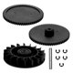 thumbnail image 1 of Drive Train Gear Kit Turbines Bearing with for Pool Cleaners Parts Compatibles for 360 and 380 Models Easy Installation, 1 of 4