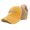 Mustard, variant on Ponytail Cap Women's Baseball Cap Embroidered Detroit Sun Hat with Ponytail Hole High Pony Hat Cotton Mustard Design Only