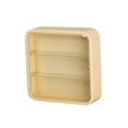 thumbnail image 4 of Organizador de gabinete Sunnimix Vitrina de montaje en pared 3 capas amarillo, 4 of 8