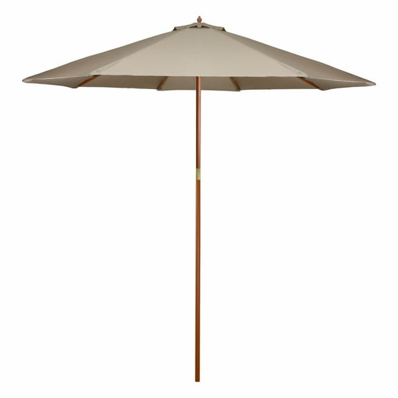 Northlight 9 ft. Outdoor Patio Market Umbrella with Wooden Pole