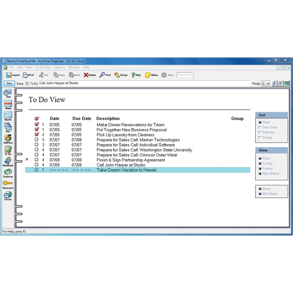 anytime organizer review anytime organizer review