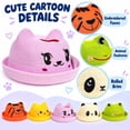 thumbnail image 2 of Kids Frog Bucket Hat Cute Cartoon Sun Hat, Adjustable Fit - Lightweight Breathable Outdoor Design(6-12 Years Old), 2 of 7