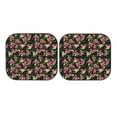 thumbnail image 7 of Fotbe Rose Flowers 2-Piece Car Windshield Sun Shade | Sun Blocker for Car Windshield | Foldable Automotive Interior Accessories for Sun Protection-Small, 7 of 7