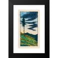 thumbnail image 2 of Karl Wiener 12x18 Black Modern Framed Museum Art Print Titled - Head Study, From; ‘Profile’, 10 Leaves, Graz XIII (1924), 2 of 5