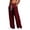 Z013-Wine, variant on Men's Side Stripe Sweatpants Gym Active Athletic Workout Casual Pants Drawstring Waist Breathable Trousers with Zipped Pockets